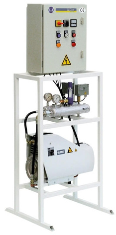 HAUG.Pluto Compressor - oil-free and gas-tight with electric control unit