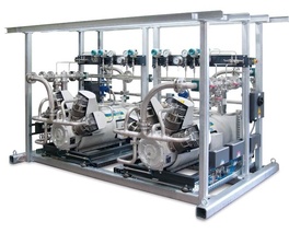 HAUG.Sirius nitrogen compressors - double construction, oil-free and gas-tight