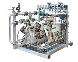 HAUG.Sirius compressor for oil-free and gas-tight compression of natural gas
