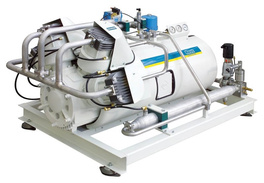 HAUG.Sirius compressor - water cooled, oil-free and gas-tight